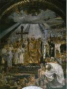 Viktor Vasnetsov The Baptism of Kievans. china oil painting reproduction